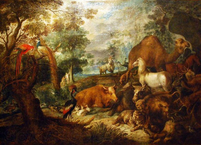 Roelant Savery Noah's Ark. Germany oil painting art